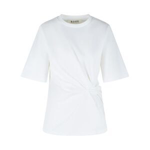 Róhe White Cotton T-Shirt Women